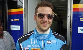 Thumbnail for Marco Andretti speaks with media at Barber on Saturday