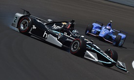 Thumbnail for Josef Newgarden's Indy 500 practice incident at IMS 