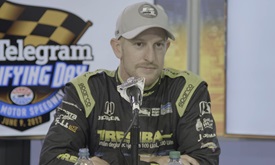 Thumbnail for Charlie Kimball Verizon P1 Award news conference for Rainguard Water Sealers 600 