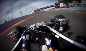 Thumbnail for Visor cam: Graham Rahal at Watkins Glen International