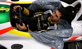 Thumbnail for Juncos Racing open house and Rene Binder seat fitting