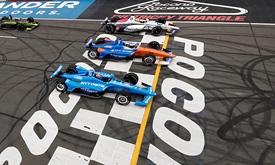 Thumbnail for ABC Supply 500 at Pocono Raceway race highlights remix