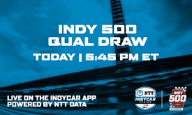 Thumbnail for APP EXCLUSIVE: Qualification Draw for the Indianapolis 500