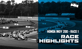Thumbnail for Highlights from Race 1 of the Honda Indy 200