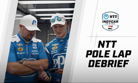 Thumbnail for NTT Pole Lap Debrief: Josef Newgarden at St. Petersburg