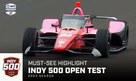 thumbnail for First Laps: Katherine Legge at the Indy 500 Open Test