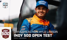 Thumbnail for Driver Reaction: Kyle Larson