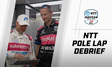 thumbnail for NTT Pole Lap Debrief: Felix Rosenqvist at Long Beach