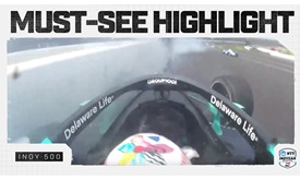 Thumbnail for Must See Highlight: Onboard View Ericsson 500 Practice Incident