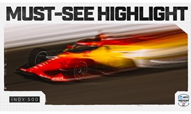 Thumbnail for Must See Highlight: INCREDIBLE 234 MPH Average From Newgarden
