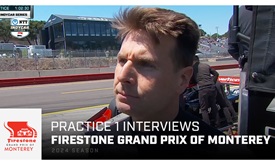 Thumbnail for Practice 1 Interviews: Firestone Grand Prix of Monterey