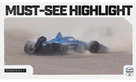 Thumbnail for Christian Rasmussen Makes Hard Contact with Tire Barrier in Practice
