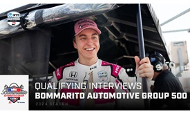 Thumbnail for Driver Reaction from Qualifying for 2024 Bommarito Automotive Group 500