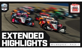 Thumbnail for Official Extended Highlights: Hy-Vee Milwaukee Mile 250s - Race 1