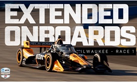 Thumbnail for Best Onboard Moments from Race 1 at Milwaukee Mile