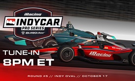 Thumbnail for INDYCAR ButtKicker iRacing Pro Series: Round 5 on the Indy Oval