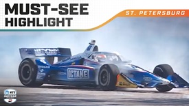 Thumbnail for Felix Rosenqvist, Marcus Armstrong Pull Off Incredible Saves in St. Pete Practice