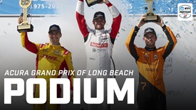 Thumbnail for Champagne Showers at Long Beach: 2025 Acura Grand Prix Podium