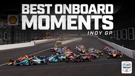 Thumbnail for  Best Onboard Moments from the Indy GP