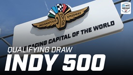 Thumbnail for Qualifying Draw: 2025 Indianapolis 500