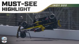 Thumbnail for Colton Herta Goes into Air in Scary Indy 500 Qualifying Crash