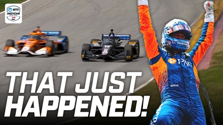 thumbnail for Scott Dixon Pounces on Alex Palou in Final Laps