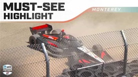 Thumbnail for Jacob Abel Crashes Into Tire Wall for Early Exit