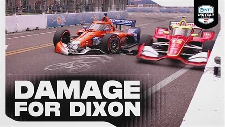 thumbnail for Crash Takes Scott Dixon Out of Practice 1