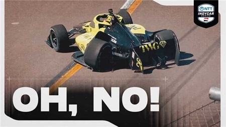 thumbnail for Will Power's TOUGH Start Continues with Crash