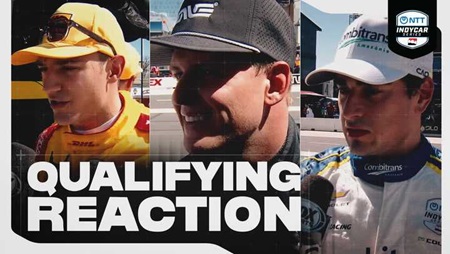 thumbnail for Drivers React to Qualifying at Arlington