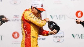 Thumbnail for Ericsson, Palou, Rossi Go Inside INDYCAR