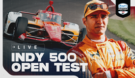 Thumbnail for Watch LIVE: 2026 Indy 500 Open Test