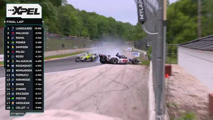 Podium Battle Turns Wild on Final Lap