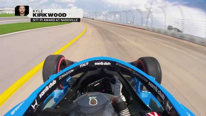 Kyle Kirkwood's Pole Run at Nashville Superspeedway
