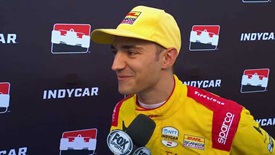 Thumbnail for Alex Palou Reacts Following Qualifying Crash at Markham